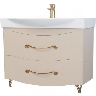 Тумба c раковиной Bellezza Сесилия 105 Капучино