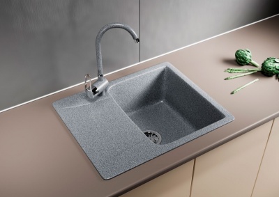 Кухонная мойка Mixline ML-GM26-309 525211 Темно-серая