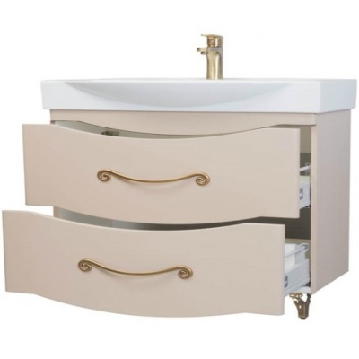 Тумба c раковиной Bellezza Сесилия 105 Капучино