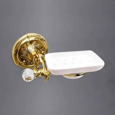 Мыльница Art&Max Barocco Crystal AM-1786-Cr-C Бронза