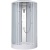 Душевая кабина Orans EW-113 100x100 с гидромассажем профиль Белый задние стенки Белые