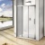 Душевая дверь в нишу Good Door Orion WTW-110 110 профиль Хром стекло прозрачное Душевая дверь в нишу Good Door Orion WTW-110 110 профиль Хром стекло прозрачное