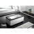 Акриловая ванна Gemy G9253 Black 170х90 с гидромассажем