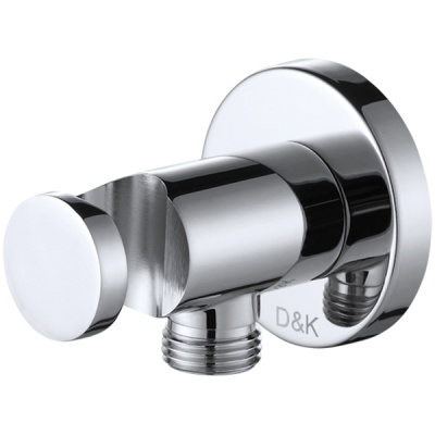 Шланговое подключение D&K DC1004813 Хром