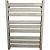 Водяной полотенцесушитель Ника Modern ЛМ 7 80x50 Matt Antique Silver 9 перекладин