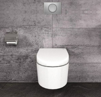 Клавиша смыва Geberit Delta 11 115.120.46.1 Матовый хром