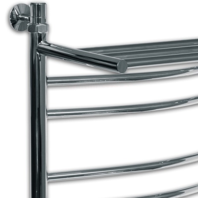 Электрический полотенцесушитель Ника Arc ЛД/ВП (г2) Эл. 100x50 с полкой Хром Электрический полотенцесушитель Ника Arc ЛД/ВП (г2) Эл. 100x50 с полкой Хром