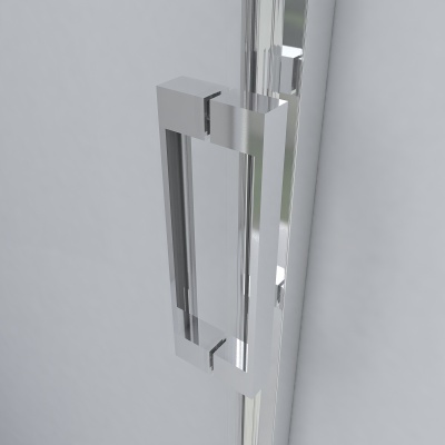 Душевая дверь Vincea Lugano VDS-1L120CLB 120x195 профиль Черный стекло прозрачное