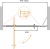 Душевая дверь Cezares Molveno BA-11 100 MOLVENO-BA-11-70+30-P-Cr профиль Хром стекло рифленое