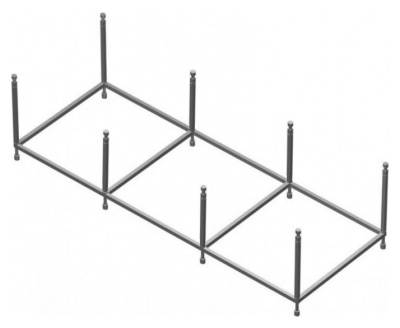 Монтажный комплект для ванны Roca Sureste N 150 с ручками для ванны ZRU9302779