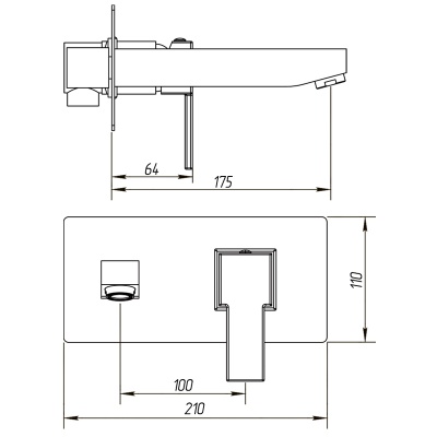 Смеситель для раковины Migliore Kvant ML.KVT-2745.CR Хром