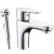 Смеситель для раковины WasserKRAFT Leine 3508 с гигиеническим душем Хром