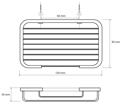 Полка корзина Bemeta Cytro 146208302 Хром