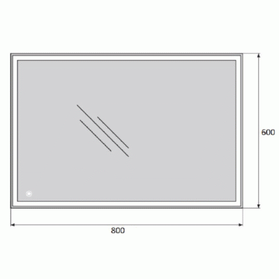 Комплект мебели для ванной BelBagno SET BB N1 Kraft 60 подвесной Pino Pasadena