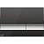 Клавиша смыва Alcaplast Basic M1728-2 Черная Матовый хром