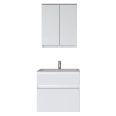 Комплект мебели для ванной San Star Велья 60 61.2-1.4.1.+6000UF+38.1-2.4.1. подвесной Белый