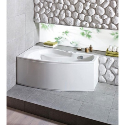 Акриловая ванна Santek Майорка XL 160 L без гидромассажа L