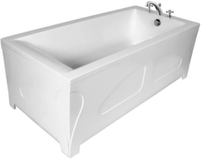 Ванна из искусственного камня Эстет Дельта 150x70 Белая