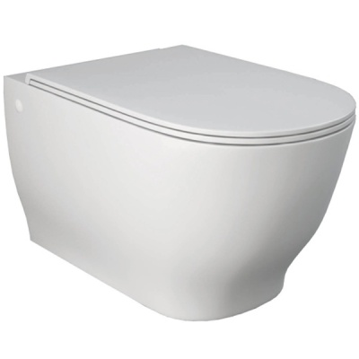 Унитаз RAK Ceramics Moon HAR13AWHA/YFG108C подвесной с сиденьем Микролифт