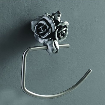 Держатель для полотенец Art&Max Rose AM-B-0916-T Серебро