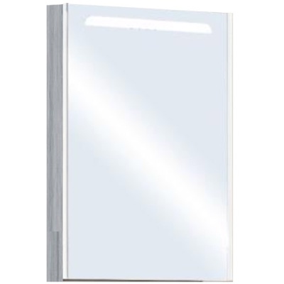 Зеркальный шкаф Акватон Сильва 50 с подсветкой 1A215502SIW5L Дуб макиато