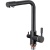 Смеситель для кухни Zerix LR4055B-3 ZX0661 Черный матовый