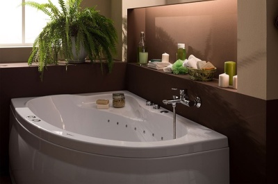 Акриловая ванна Aquanet Luna 155x100 L 203996 без гидромассажа