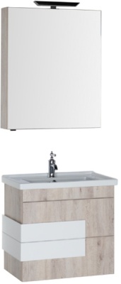 Зеркальный шкаф Aquanet Мадейра 70 183065 R Дуб кантри
