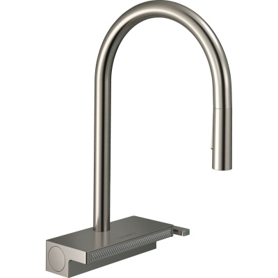 Смеситель для кухни Hansgrohe Aquno Select M81 73837800 Сталь