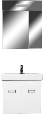 Тумба с раковиной Orange Таис 60 подвесная Белая