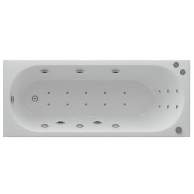 Акриловая ванна Акватек Оберон 160х70 без гидромассажа