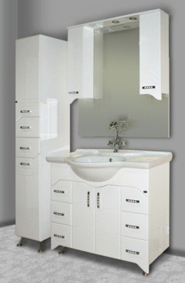 Тумба c раковиной Bellezza Дрея 105 Белая