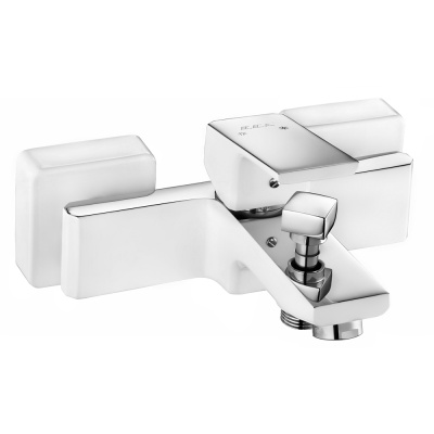 Смеситель для ванны E.C.A. Tiera 104802469 Белый