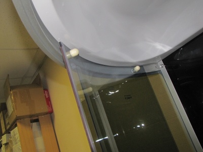 Душевая кабина Parly Classic Эконом EC121R 120х215 профиль Сатин стекло тонированное