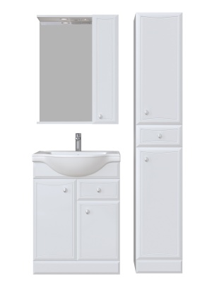 Тумба под раковину San Star Шармель 65 30.1-2.5.1. Белая