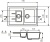 Кухонная мойка Mixline ML-GM22-342 533164 Графит
