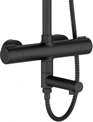 Душевая система Orange T02S4-911b Черный