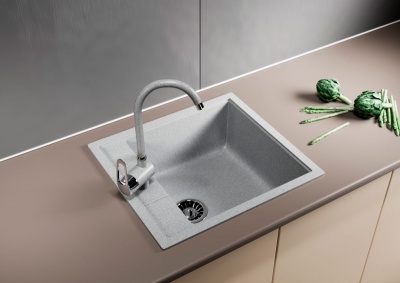 Кухонная мойка Mixline ML-GM28-310 533510 Серая