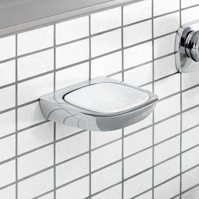 Мыльница Kludi Ambienta 5398505 Хром Белая