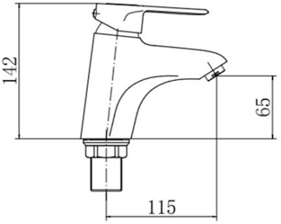 Смеситель для раковины Fashun A1004 Хром