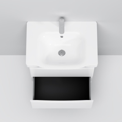 Тумба под раковину AM.PM Like 65 M80FHX0652WG подвесная Белая