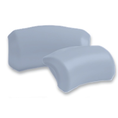 Подголовник для ванны 1Marka Eka Голубой