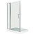 Душевая дверь в нишу Good Door Pandora WTW-140 140 профиль Хром стекло прозрачное