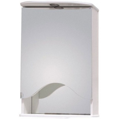 Зеркальный шкаф Onika Лидия 50.01 Белый, левый