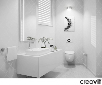 Унитаз Creavit Free FE320-11MB00E-0000 подвесной Белый матовый без сиденья