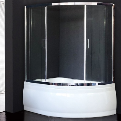 Шторка на ванну Royal Bath Alpine RB140ALP-T-CH 140 профиль Хром стекло прозрачное Шторка на ванну Royal Bath Alpine RB140ALP-T-CH 140 профиль Хром стекло прозрачное