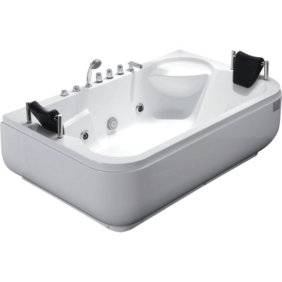 Акриловая ванна Gemy G9085BR 182х116 с гидромассажем