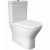 Унитаз компакт RAK Ceramics Resort RST10AWHA/RST17AWHA/YFG106C с бачком и сиденьем Микролифт