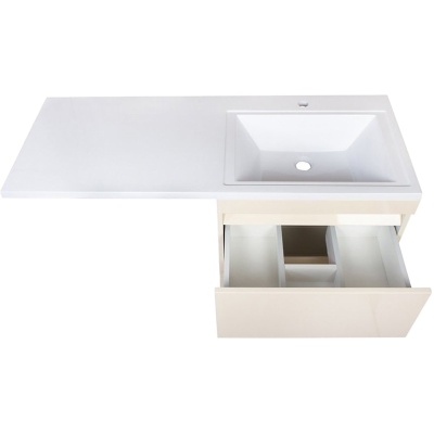 Тумба под раковину Style Line Даллас 120 Люкс Plus Белая