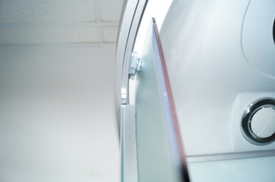 Душевая кабина Parly Bianco В90 90x215 профиль Сатин стекло матовое